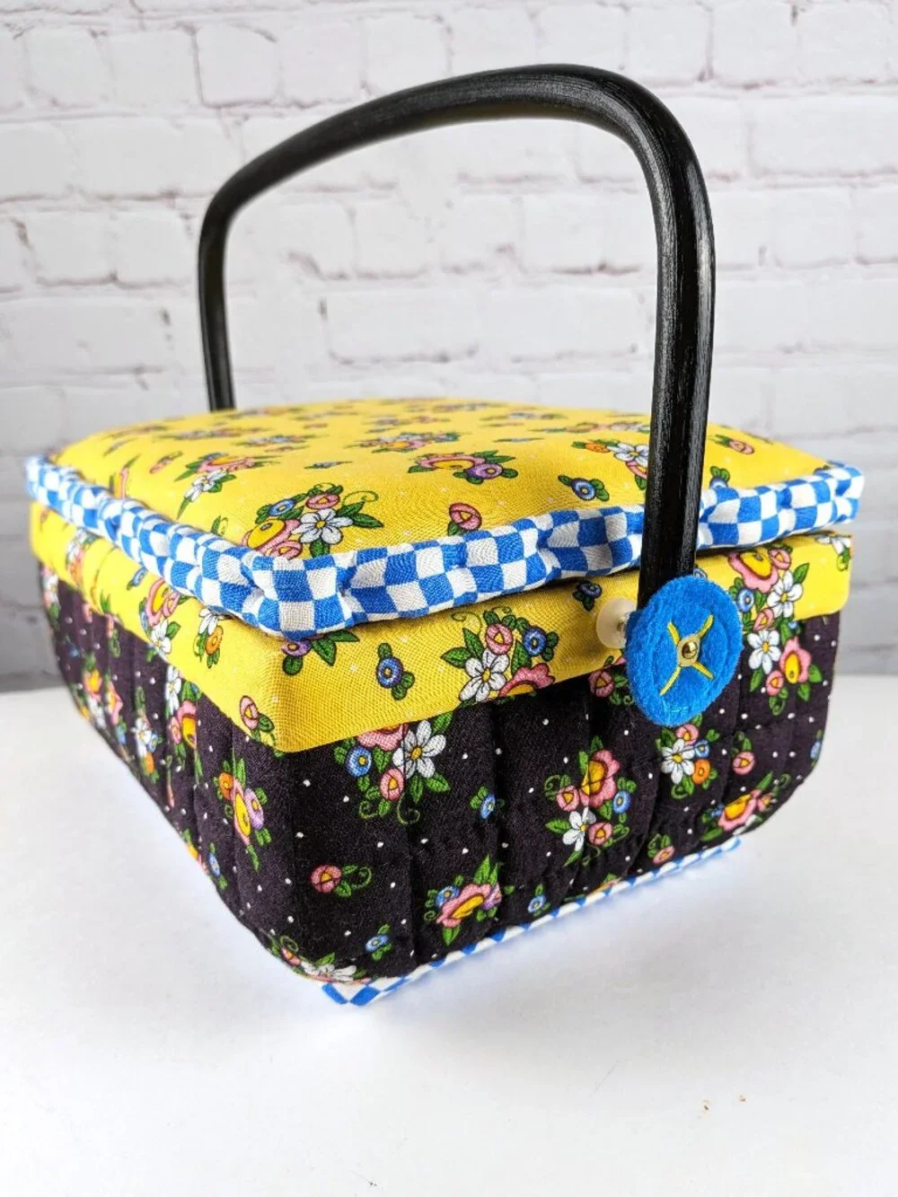 Vintage Mary Engelbreit Sewing Basket